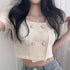 Tweed Double  Breasted Tops